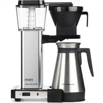 Elon Moccamaster thermo kbgt silver 79357 erbjuda