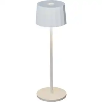 Konstsmide positano bordslampa vit usb