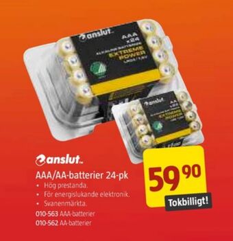 Jula Anslut batterier erbjuda