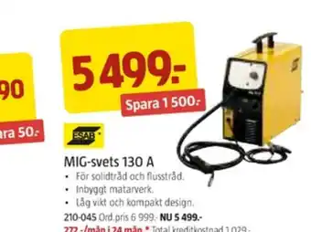 Jula Esab svetsaggregat erbjuda