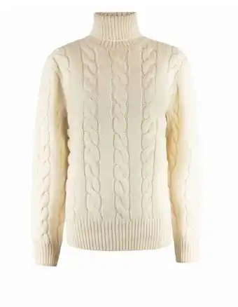Ströms Turtle neck pullover andover cream erbjuda