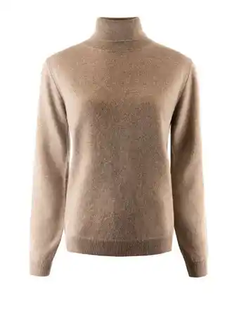 Ströms Susanna turtle neck brown melange erbjuda