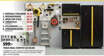 Bauhaus Track Wall Startkit 20 Delar erbjuda