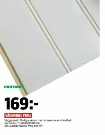 Bauhaus Väggpanel Perle erbjuda
