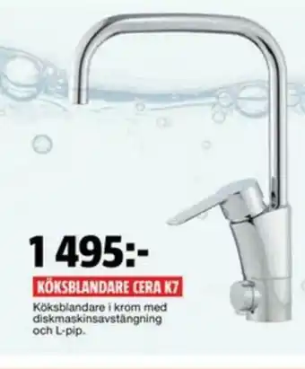 Bauhaus Köksblandare Cera K7 erbjuda