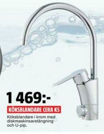 Bauhaus köksblandare Cera k5 erbjuda