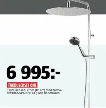 Bauhaus Takduschset One erbjuda