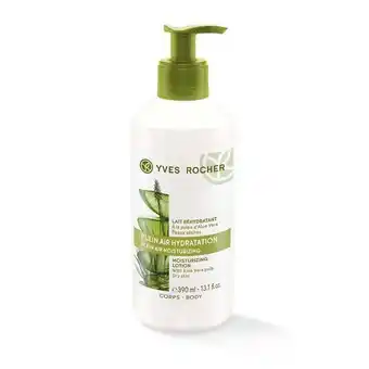 Yves Rocher Kroppslotion - fuktgivande, normal till torr hud, aloe vera, 390 ml erbjuda