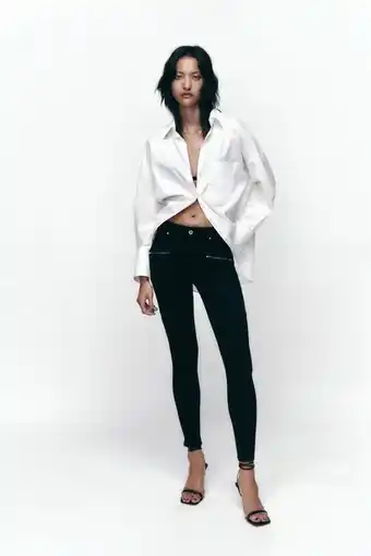 ZARA Z1975 skinny biker jeans erbjuda