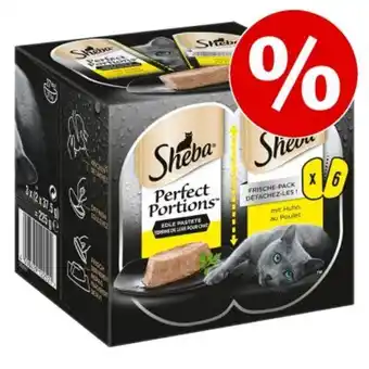 Zooplus 20 % rabatt! 48 x 37,5 g sheba perfect portions erbjuda