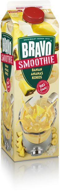 Smoothie ananas, kokos & banan