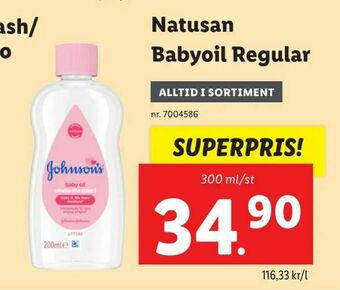 Natusan Babyoil Regular