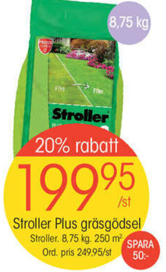EKO Stroller Plus gräsgödsel erbjuda