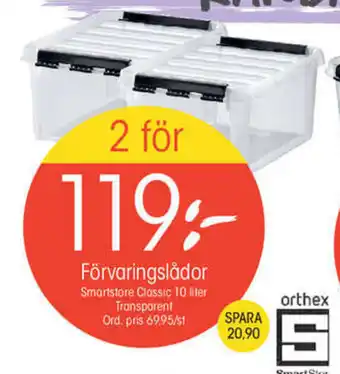 EKO Förvaringslådor 10 liter erbjuda