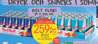 EKO Red Bull 24x250ml erbjuda