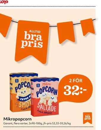 Garant popcorn
