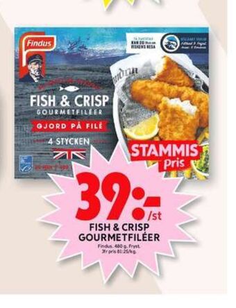 Fish & crisp fiskpinnar