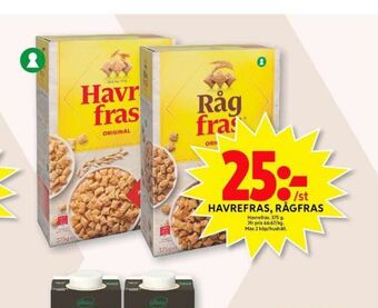 Havrefras frukostprodukt
