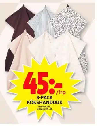 Hemtex kökshandduk