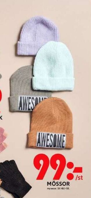 ICA Maxi Mywear mössa erbjuda