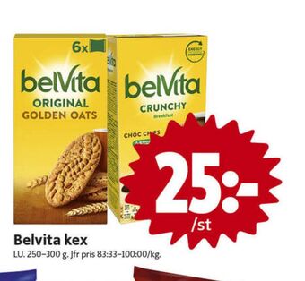 ICA Nära Belvita kex erbjuda