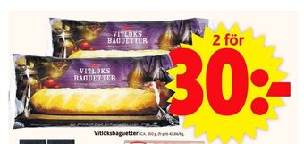 ICA Supermarket Ica baguetter erbjuda