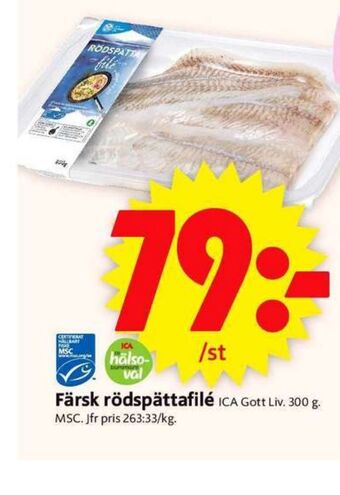 Ica gott liv rödspättafiléer