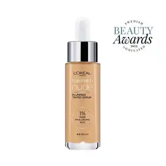 True match nude plumping tinted serum
