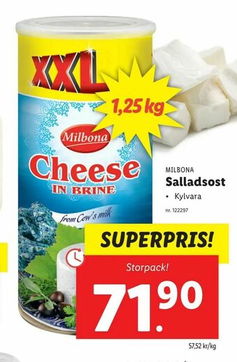 Lidl Salladsost erbjuda