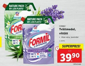Lidl Tvättmedel, vittätt erbjuda
