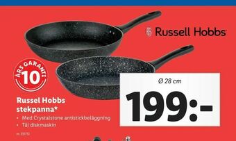 Lidl Russel Hobbs stekpanna erbjuda