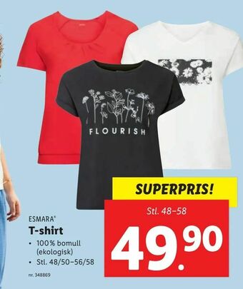 Lidl T-shirt erbjuda