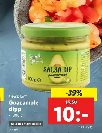 Lidl Guacamole dipp erbjuda