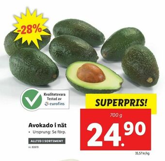 Lidl Avokado i nät erbjuda
