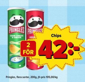 Östenssons Pringles chips erbjuda