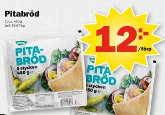 Pekås Coop pitabröd erbjuda