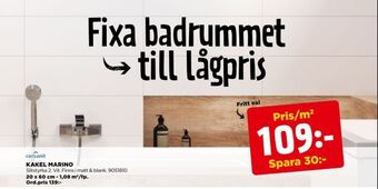 Jem&Fix Kakel marino erbjuda