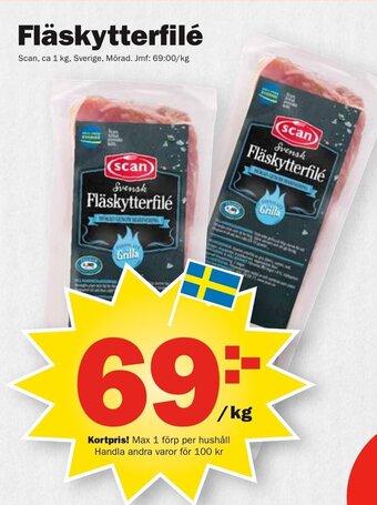 Pekås Fläskytterfilé erbjuda
