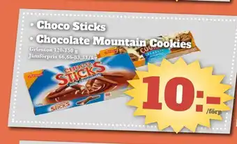 Choco sticks • chocolate mountain cookies