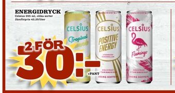 Bonum Matmarknad Energidryck erbjuda
