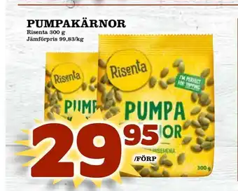 Pumpakärnor