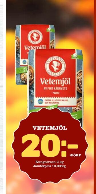 Bonum Matmarknad Vetemjöl erbjuda