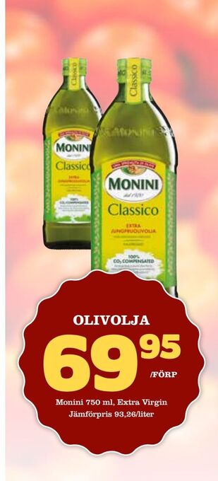 Bonum Matmarknad Olivolja erbjuda