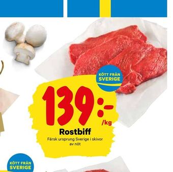 City Gross Rostbiff erbjuda