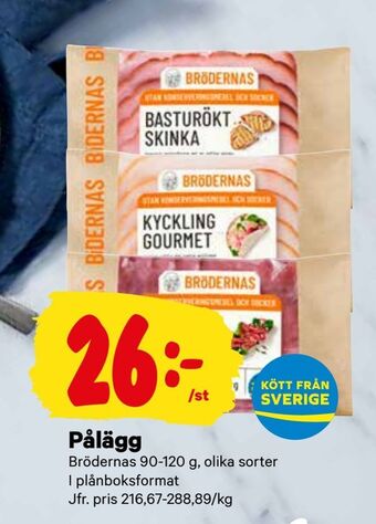 City Gross Pålägg erbjuda