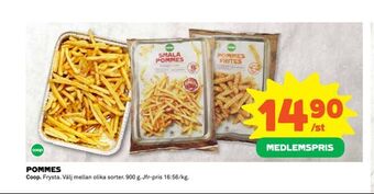Coop Extra Pommes erbjuda
