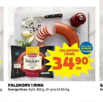 Falukorv i ring