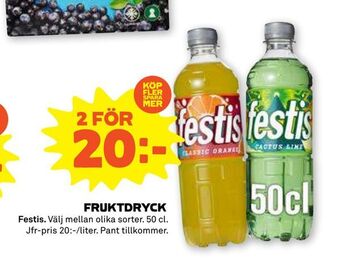 Coop Forum Fruktdryck erbjuda