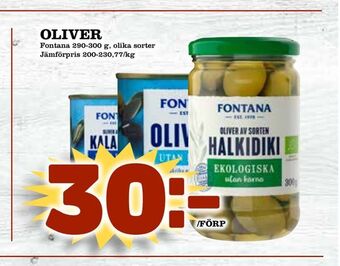Din Mat Oliver erbjuda