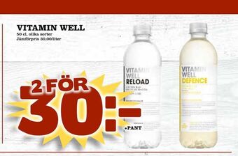 Din Mat Vitamin well erbjuda